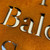 Corten steel sign with stainless steel backing plate on stainless steel stand off fixings