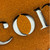 Corten steel sign with stainless steel backing plate on stainless steel stand off fixings