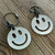 stainless steel handbag charms / stainless steel keyrings - Smiley Emoji stainless steel handbag charms / stainless steel keyrings - Smiley Emoji