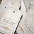 Engraved wooden tags and labels - ideal for cloakrooms