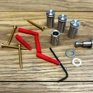 Stand Off Fixings - 304 Stainless Steel Stand Off Sign Fixings