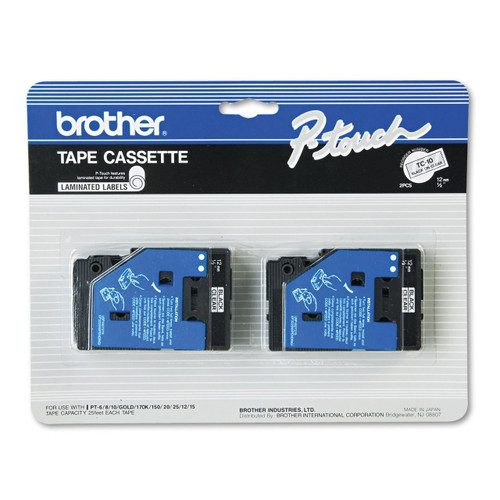 Brother TC10 tapes Brother TC10 tapes