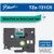 Brother TZe721 3/8 In. Black On Green P-touch Tape