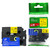 LM Tape Compatible HSe-631 Black on Yellow Heat Shrink Tube