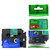 LM Tape Compatible TZe-FX721 3/8" Black On Green Flexible P-touch Tape LM Tape Compatible TZe-FX721 3/8" Black On Green Flexible P-touch Tape