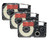 Compatible XR-6RD 1/4 In Black on Red Tape Cassette, 3/Pack Compatible XR-6RD 1/4 In Black on Red Tape Cassette, 3/Pack