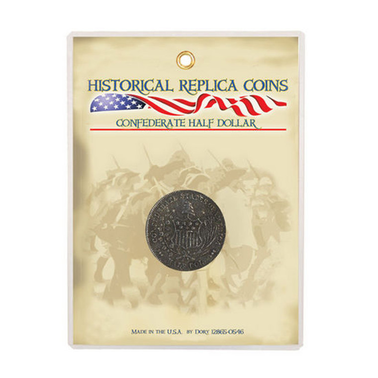 Historical Replica Confederate Half Dollar