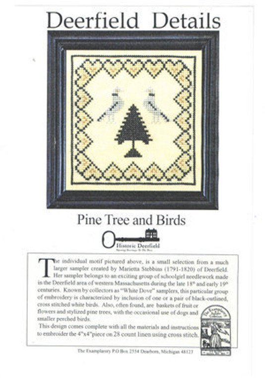 Pine Tree and Birds Sampler Kit