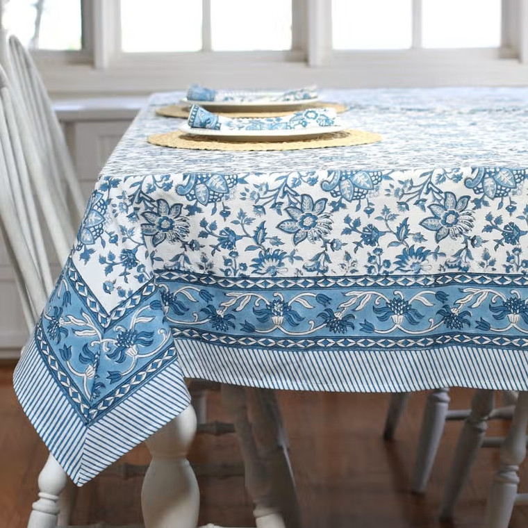 Gayatri Blue Tablecloth