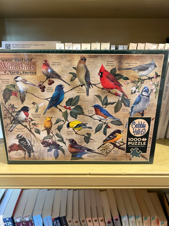 Popular Backyard Birds 1000 Piece Jigsaw Puzzle