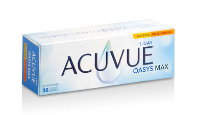 Acuvue Oasys Max 1-Day Multifocal for Astigmatism 30 Pack