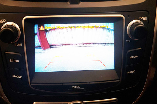 Hyundai Accent Integrated Camera