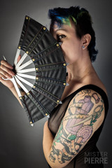 Leather Danger Fan by House Of Wolfram