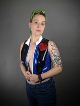 Leather Community Pride Vinyl Jacket Leather Community Pride Vinyl Jacket