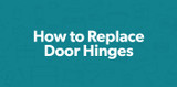 How To Replace Door Hinges