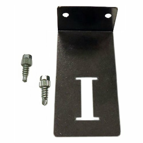 Image of the True 803553 top shelf standard I-beam bracket and screws