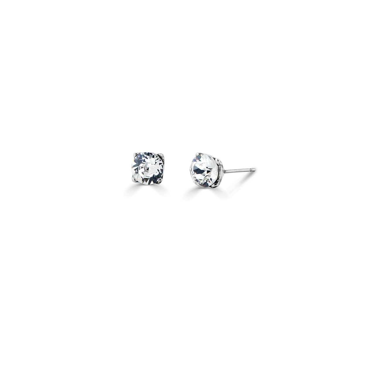 Swarovski Sparkling Dance White Crystal Dropper Earrings 5504652