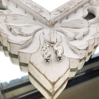 Charmed Crystal Drop Earrings 