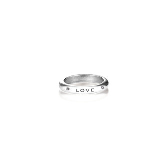 Faith Hope Love Ring in Sterling Silver 925   - Please allow 10 -15 working days for manufacturing.