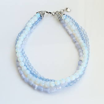 Air Blue Opal Magic Necklace