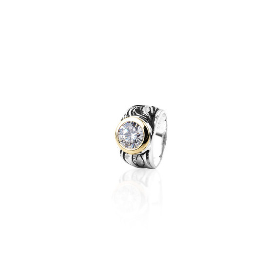 Wanderlust Ring -  Sterling Silver ∙ 9ct Gold   - Please allow 10 -15 working days for manufacturing.