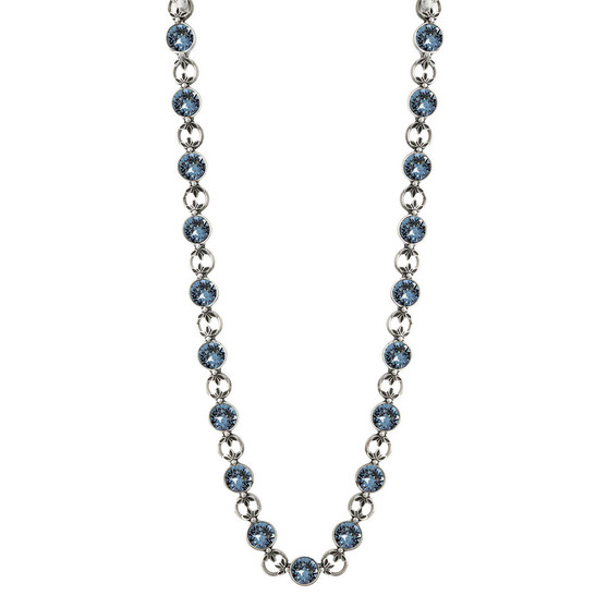 Denim Lily Rose Necklace