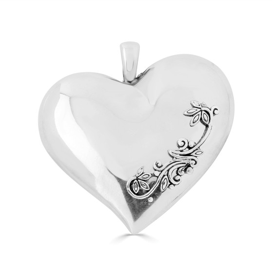 Blooming Heart Pendant
