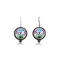 Mozaic 12mm Rivoli Swarovski Crystal Earrings. NEW COLOURS