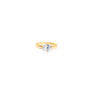 18ct Gold Vermeil Petite Oval Ring  - Please allow 10 - 15 working days for manufacturing.
