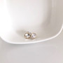 18ct Gold-plated Icon Stud Earrings