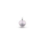 25x25mm Petite Pink Shell Pearl Heart Pendant. EN1147