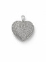Pavé-Encrusted Swarovski® Crystal Heart Pendant-