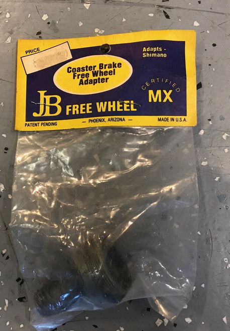 NOS JB MX Certified Free Wheel Adapter for Shimano CB