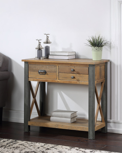 Urban Elegance Reclaimed Small Console Table