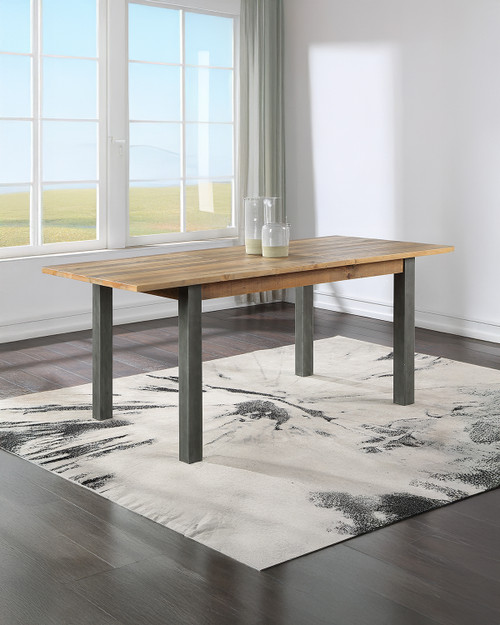Urban Elegance Reclaimed Extending Dining Table