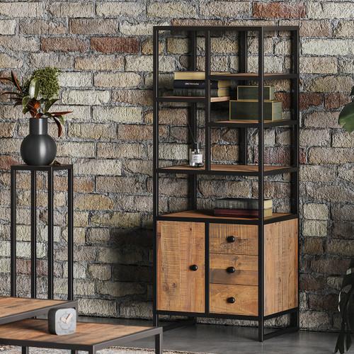 Ooki Modular Tall Cupboard with doors / drawers / shelves