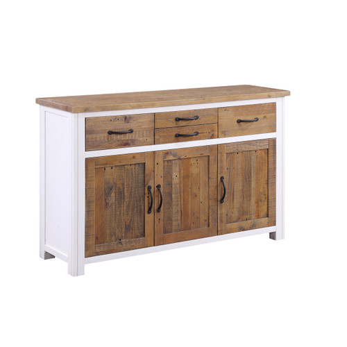 Splash of White Sideboard 3 Door / 4 Drawer