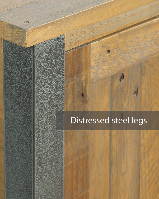 Urban Elegance Reclaimed Console Table