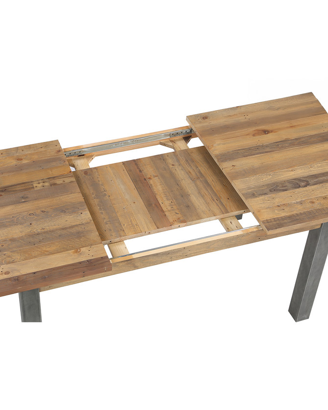 Urban Elegance Reclaimed Extending Dining Table
