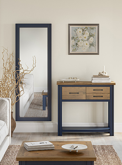 Splash of Blue Hallway Collection