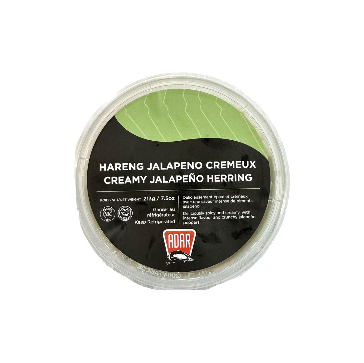 Creamy Jalapeno Herring Kosher Gourmet