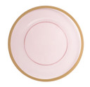 Pink Chargers with Gold Rim 13" (4 Count)