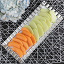 Party Tray White and Silver (2 count)