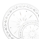 10" Clear Round Plate (20 count)