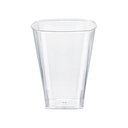 2 oz Clear Square Shot Cup (20 cups)