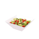 3 qt. (96 oz) White Square Plastic Serving Bowls