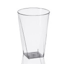 10 oz. Clear Square Bottom Plastic Cups (20 cups)