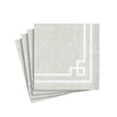 Rive Gauche Paper Cocktail Napkins in Natural - 20 Per Package