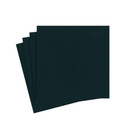 Paper Linen Solid Cocktail Napkins in Black - 15 Per Package