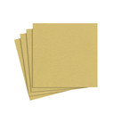 Paper Linen Solid Cocktail Napkins in Gold - 15 Per Package